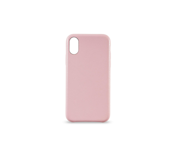 Etui Leather Case do iPhone X różowe - 1388485 - zdjęcie 2